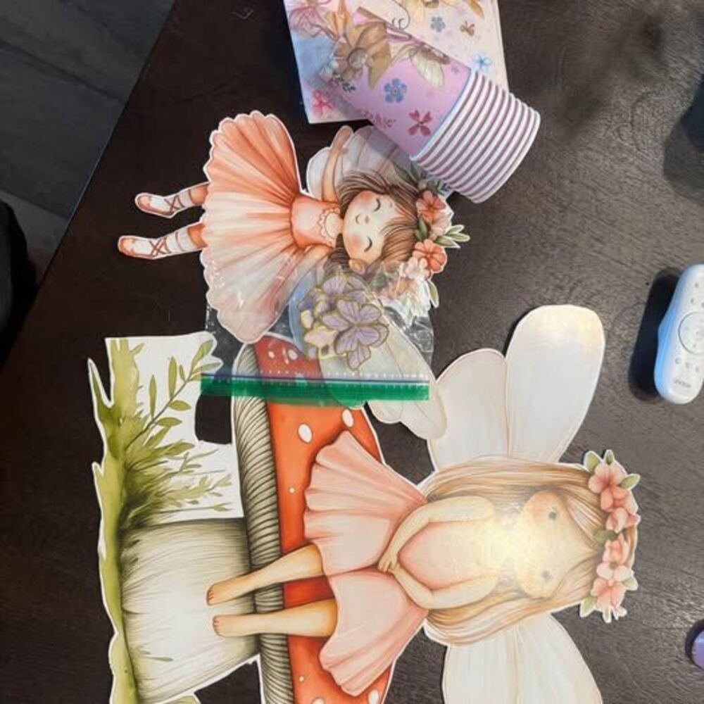 Fairy poster cut outs